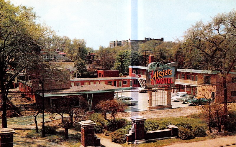 Algiers Motel - Vintage Postcard
